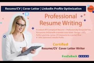 write, edit, design and upgrade resume, cv and cover letter