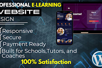 create an online course website for coaches ,educators and professionals