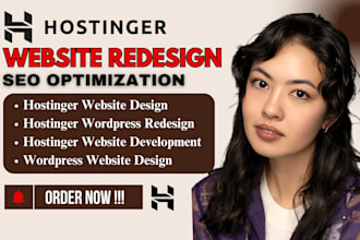 build hostinger website design hostinger website redesign fix hostinger website