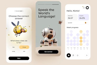 build ai quiz app, ai course generator app, online lesson app, ai trivia app