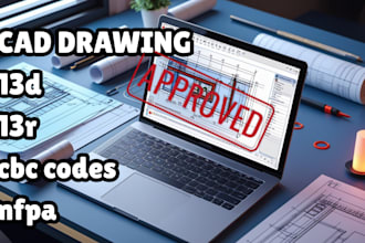 stamp design architectural drawing floor plan licensed architect city permit
