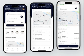 develop features rich transportation app, pick up app