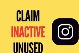help in claiming inactive or taken instagram username