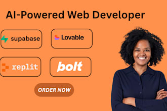 create , fix or deploy lovable, bolt, replit, supabase,