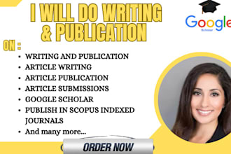write and publish your paper in scopus and wos indexed journal