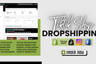 set up your tiktok shop dropshipping store with shopify integration