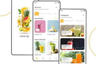 build custom drink app, food delivery app, wine store app, admin panel