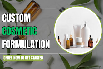 formulate your organic cosmetic product, haircare, skincare products