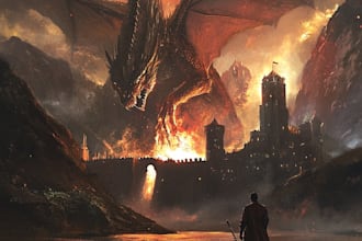 make professional fantasy book cover design,ebook cover,
