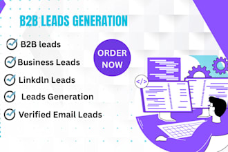 do targeted b2b lead generation business leads linkedin outreach