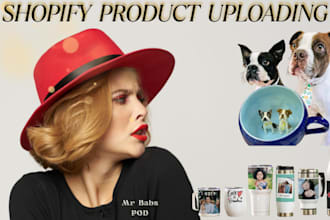 bulk upload shopify website products with SEO optimized titles and descriptions