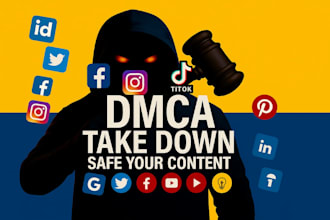 remove delete takedown mugshots insta,yt,tiktok,reddit,x,shopify,under dmca