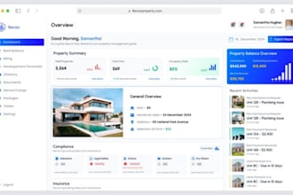 design property management ui ux design real estate app property website