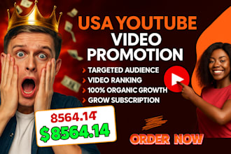 do organic USA youtube promotion, USA christian promotion for channel growth