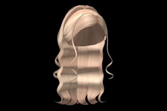 create roblox ugc, clothing models, assets, accessories and hair
