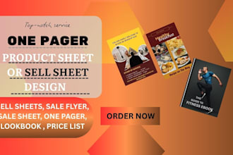 design digital business or corporate flyer brochure poster leaflet onepager PDF