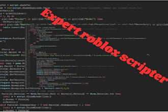 be your expert roblox scripter, script any system, vfx, ui, gui for your game