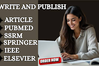 publish article with your name in spinger, plos, pubmed, scopus, sci, scie, ieee