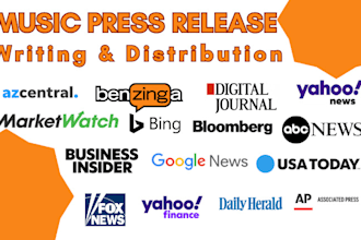 write music press release music press release distribution pr distribution