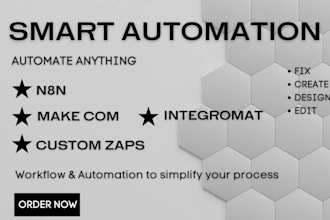 create powerful workflow automations with zapier, make or n8n
