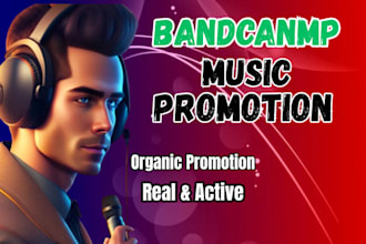 do bandcamp music promotion get streams audience