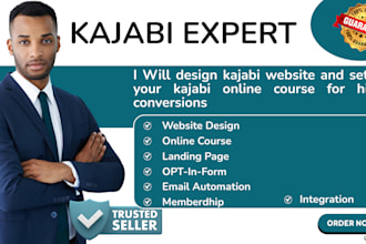 kajabi website design, kajabi online course, kajabi sales funnel, landing page