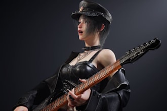 ultra 3d character for daz 3d pose, custom outfit,3d avatar character,toys model