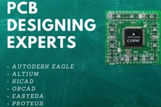 pcb design electronics pcb layout schematic circuit design easyeda altium kicad