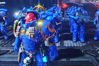 sculpt 3d miniatures print warhammer 40k game character paint 3d action figure
