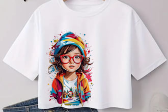 design a unique and edgy custom t shirt design