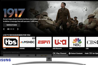 develop a iptv app tv dashboard roku tv smart tv ott app with admin panel