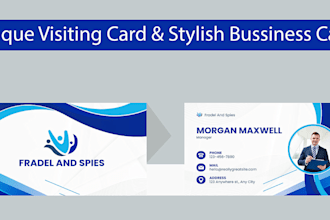 design professional visiting, business, name card