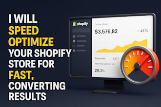 speed optimize your shopify store for fastconverting results