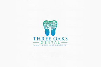 design modern dental office logo