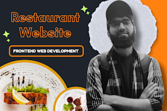 create a restaurant website with ordering and reservation in 48 hrs