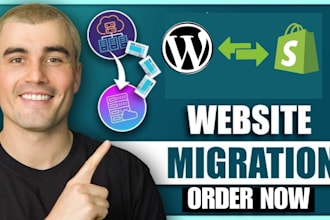 transfer migrate wordpress squarespace square to shopify or shopify to wordpress