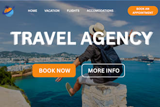 build wordpress travel agency and tour booking website