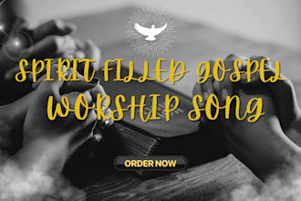 be your songwriter music producer lyrics writer for gospel worship song vocalist