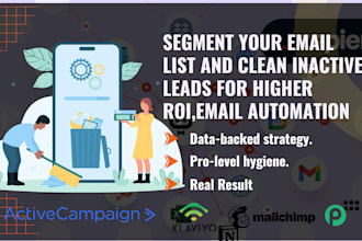 segment your email list and clean inactive leads for higher ROI,email automation