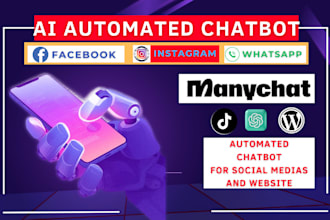 create ai chatbot manychat instagram dm automation social media lead generation