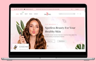 build beauty website hair extension store skincare website beauty shopify store