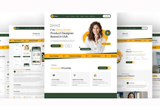 build or revamp personal portfolio website blog business website landing page