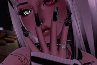 create a stunning vrchat avatar, vrc avatar,vr chat avatar, 3d  model