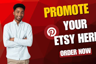 promote etsy, shopify, amazon or ebay store on pinterest