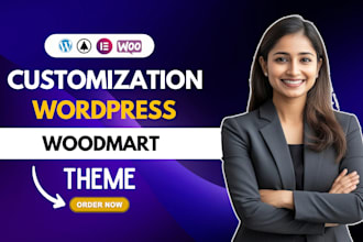 customize woodmart theme for professional woocommerce store