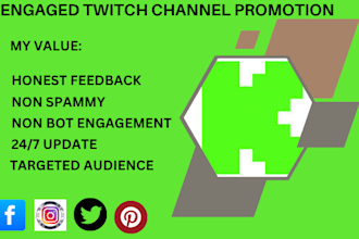 be your kick channel promoter to get active follower chatters and organic viewer