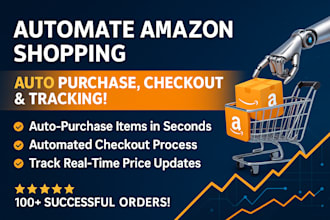 amazon auto purchase, checkout automation, restock monitoring, price tracker bot