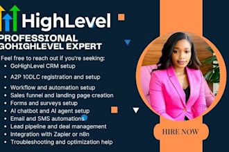 setup  gohighlevel n8n automation, gohighlevel CRM, saas, a2p, n8n workflows