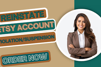 suspended etsy reinstatement reopen etsy suspension reinstate deactivated etsy