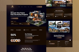 design SEO optimized real state website idx mls agent website in wordpress